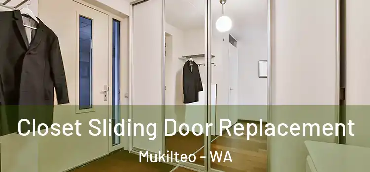 Closet Sliding Door Replacement Mukilteo - WA