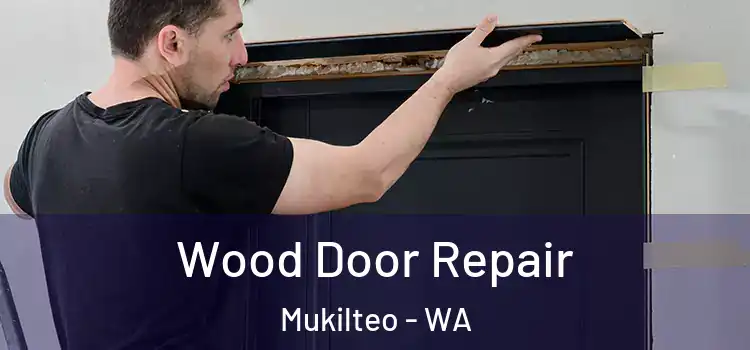 Wood Door Repair Mukilteo - WA